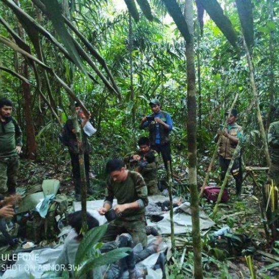 Após 40 dias, crianças que sofreram acidente de avião na Amazônia são encontradas vivas