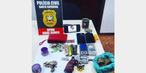 Após denúncias de exploração sexual de menores, Polícia Civil realiza força tarefa em Vidal Ramos