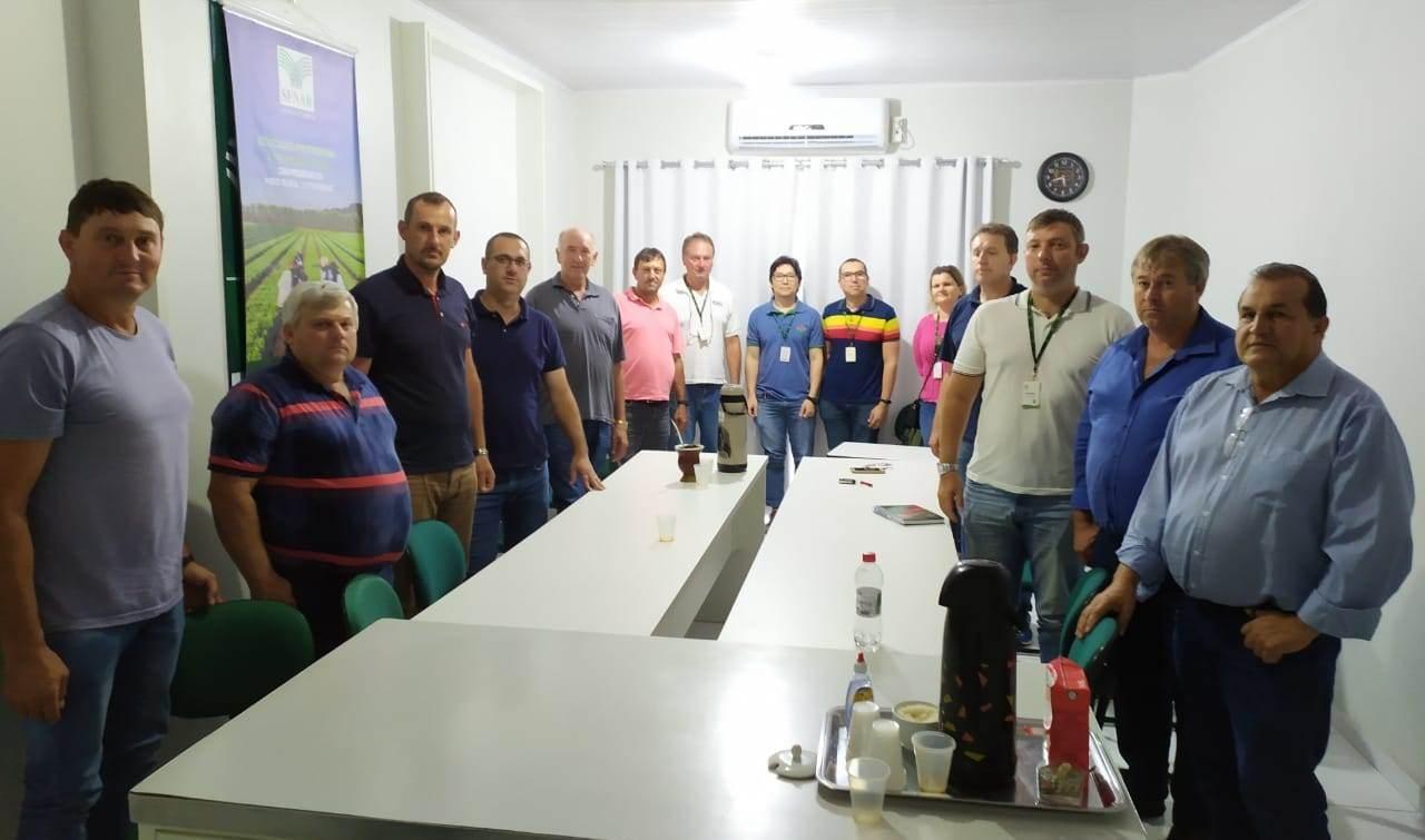 Aprocesc e representantes sindicais se reúnem em Ituporanga