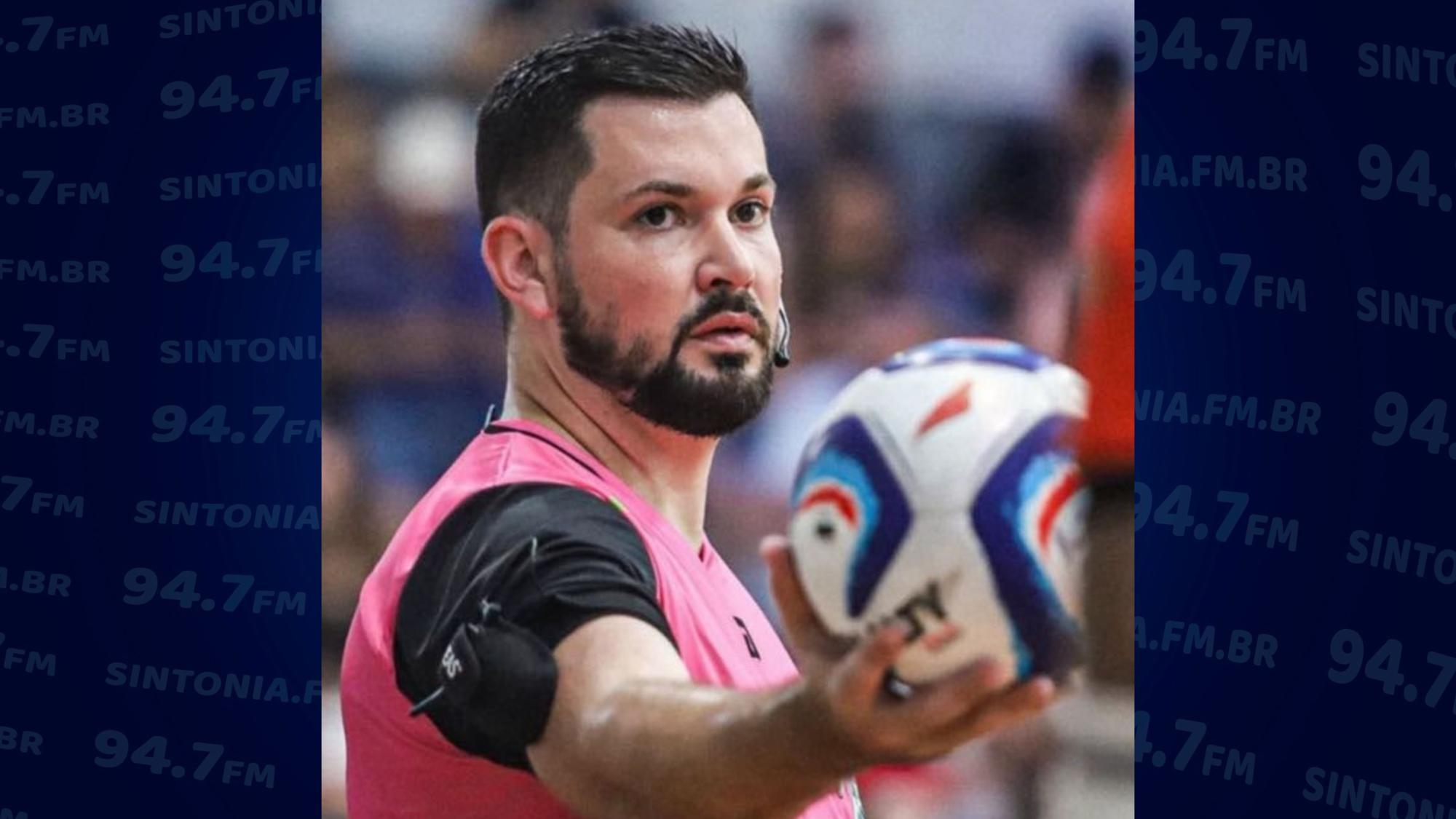 Árbitro de Aurora é convocado para competição internacional de futsal da CONMEBOL
