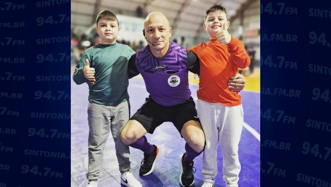 Árbitro de Ituporanga apita final da Série Ouro do Catarinense de Futsal pela segunda vez seguida