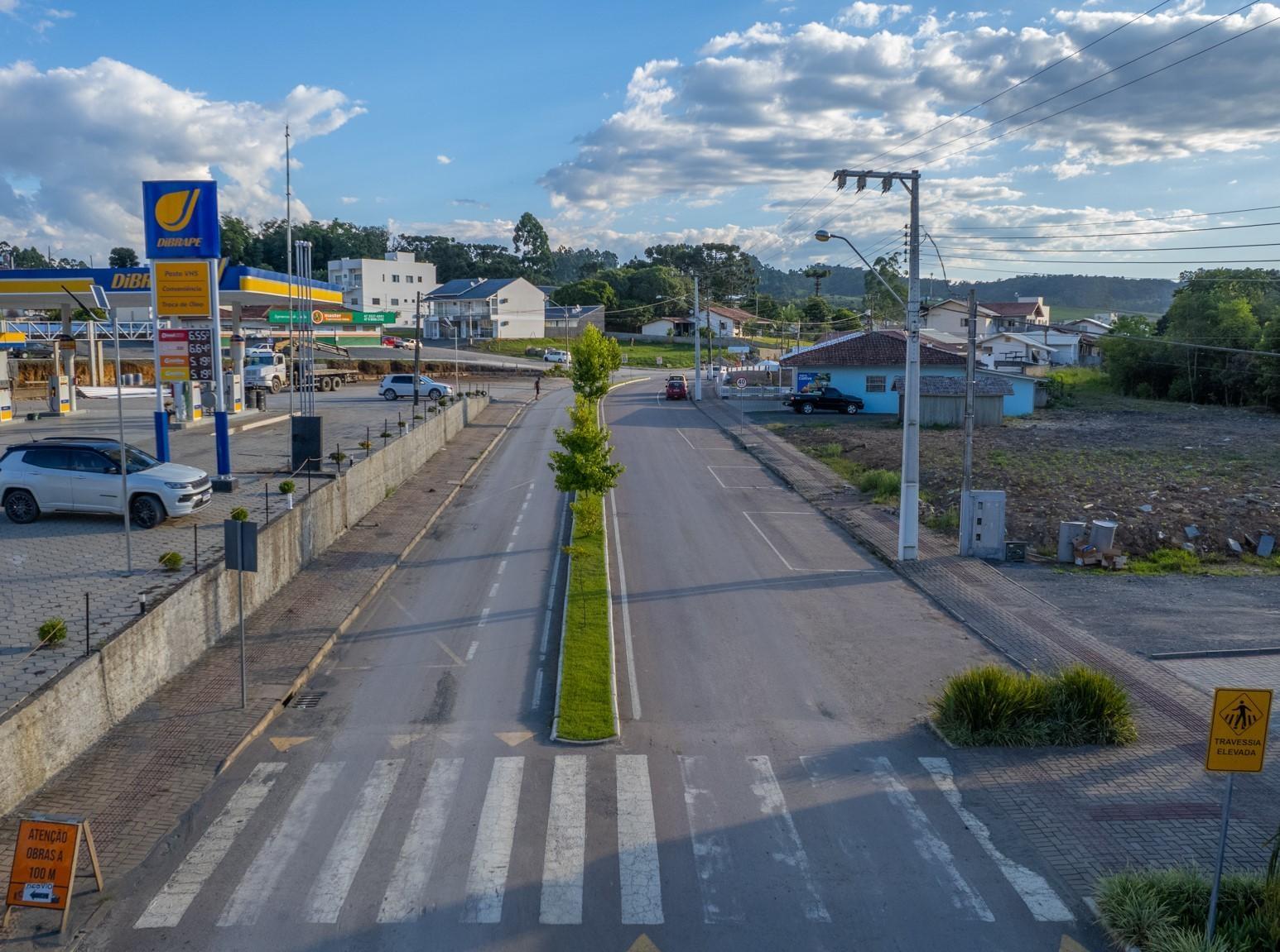 Asfalto no centro da cidade de Chapadão do Lageado deverá ser finalizado em breve