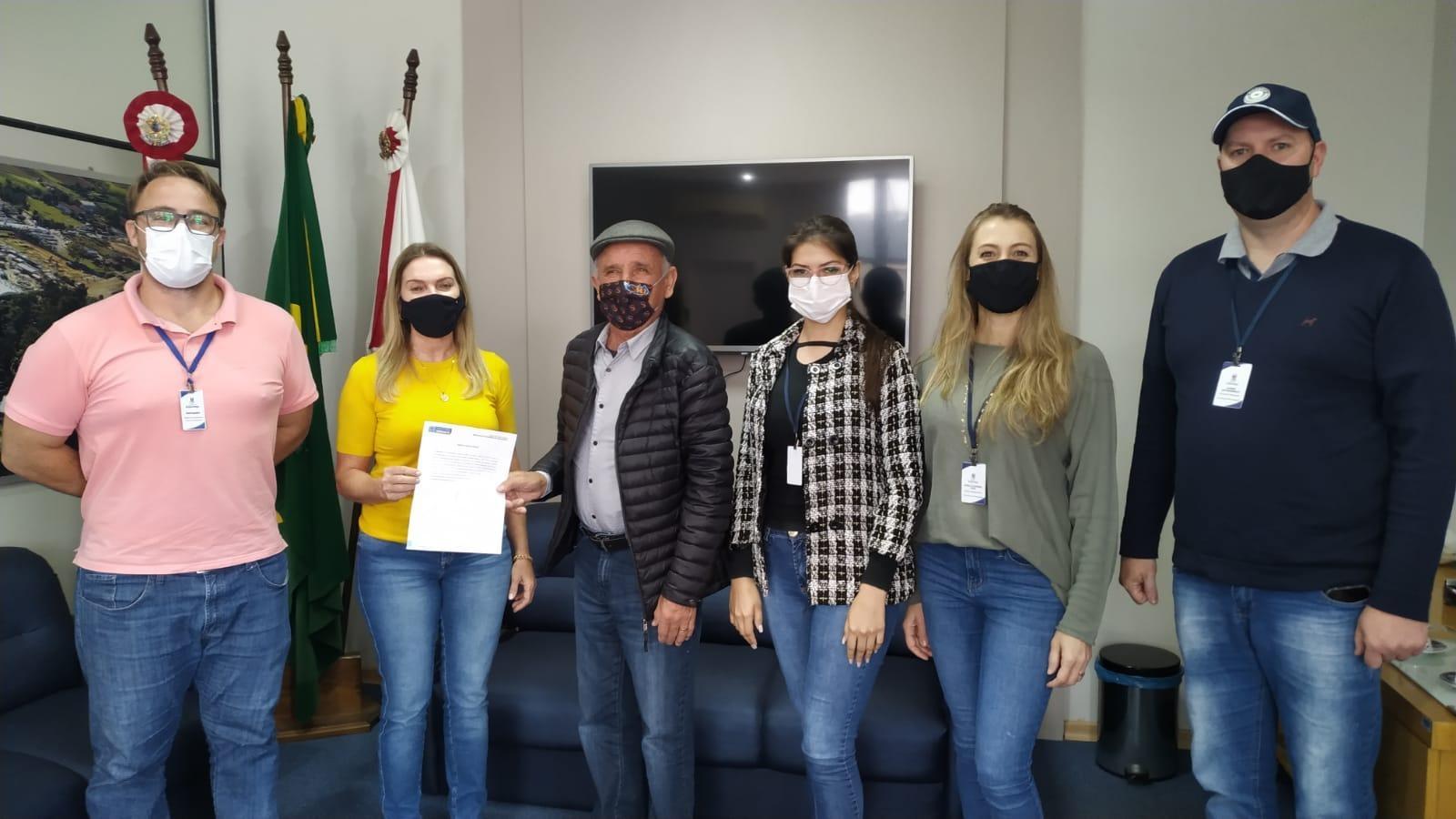 Assinada ordem de serviço para construção da ciclovia que liga o Centro ao Distrito Industrial em Ituporanga