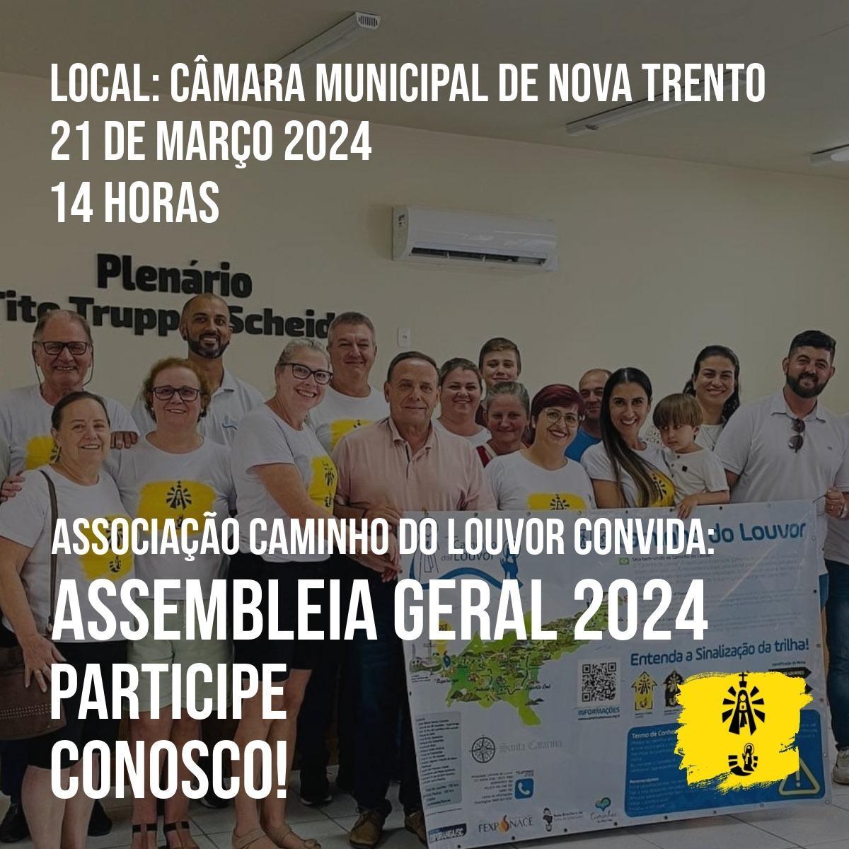 Associação Caminho do Louvor realiza Assembleia Geral Anual
