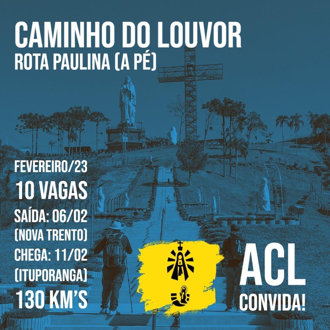 Associação Caminho do Louvor promove no mês de fevereiro a Rota Paulina