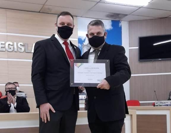 Associação Empresarial de Ituporanga recebe homenagem na Câmara de Vereadores