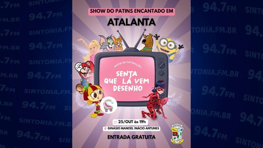 Atalanta realiza primeiro show de patinação neste sábado