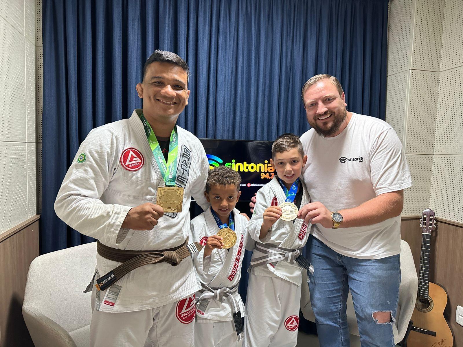 Atletas de Ituporanga conquistam medalhas de ouro no Brasileiro Kids e Sul Brasileiro de Jiu-Jítso