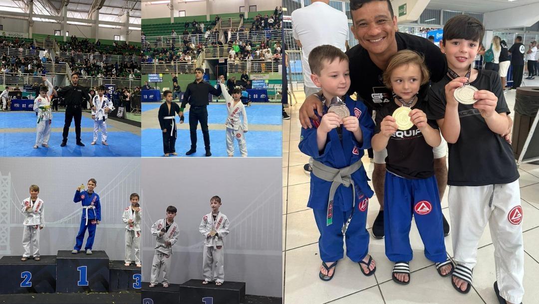 Atletas de jiu-jítsu Gracie Barra Ituporanga conquistam 17 medalhas em setembro