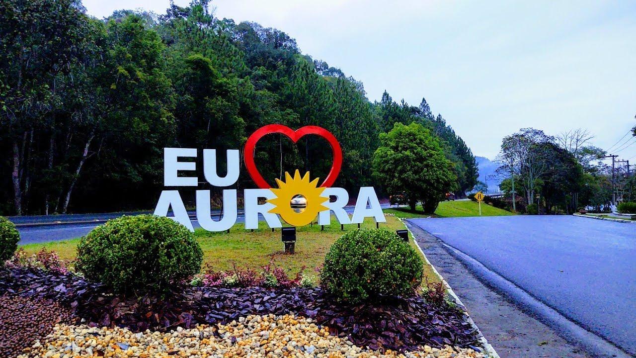 Aurora aguarda a chegada de recursos para recuperação do município após a enxurrada