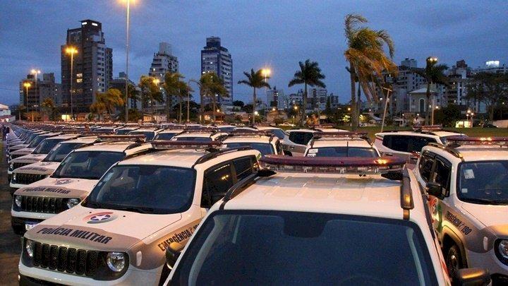 Aurora, Chapadão do Lageado e Vidal Ramos vão receber novas viaturas para a Polícia Militar