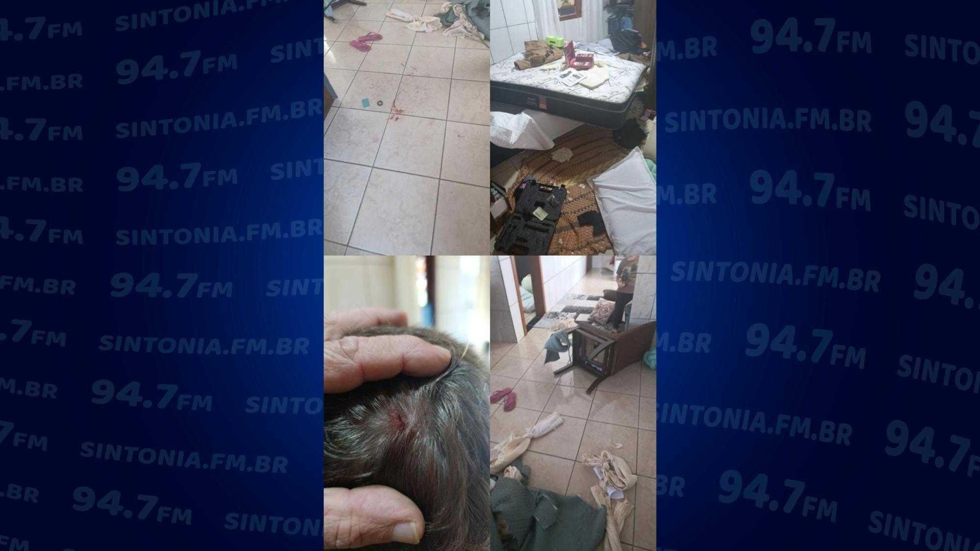 Bandidos mantêm família refém em Ituporanga; Armas e dinheiro foram levados