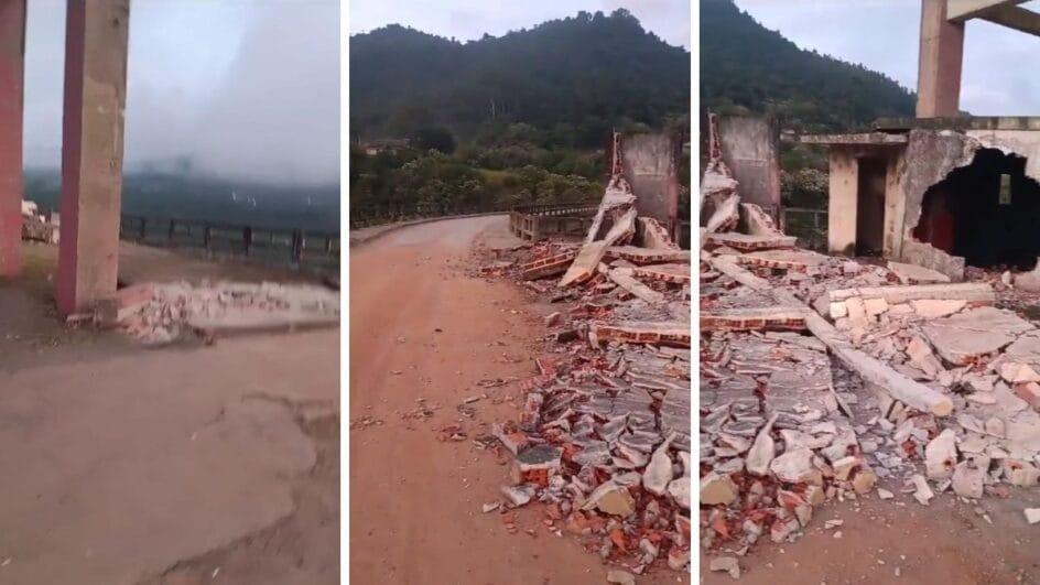 Barragem de José Boiteux amanhece destruída por membros das aldeias