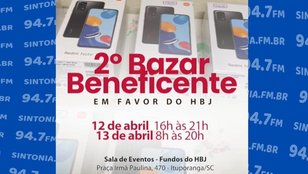 Bazar beneficente em prol do Hospital Bom Jesus arrecada aproximadamente R$ 40 mil
