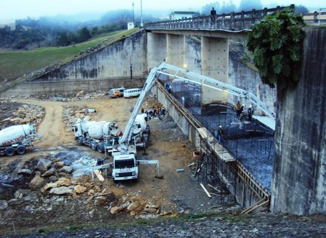40% das obras da Barragem Sul de Ituporanga estão concluídas 