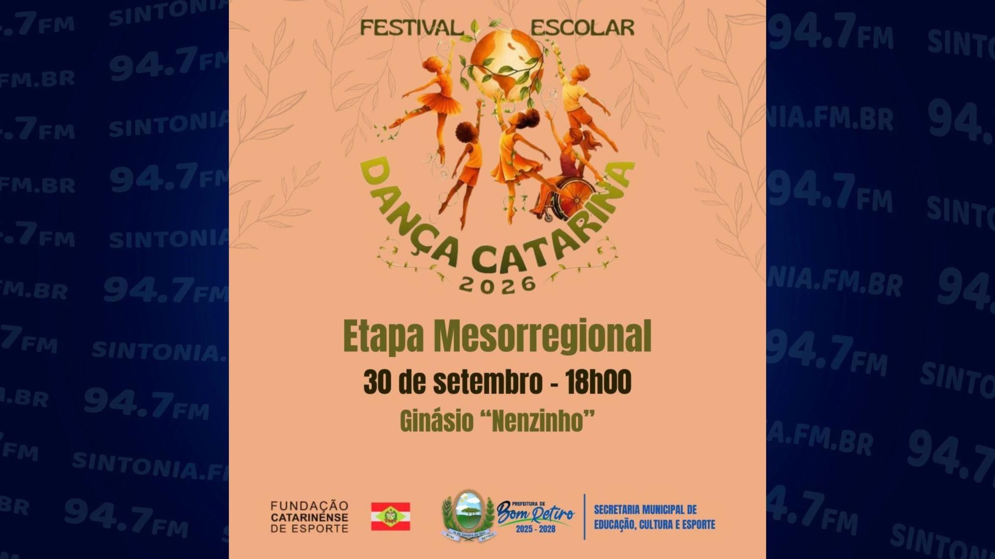 Bom Retiro recebe Festival Dança Catarina nesta quarta-feira