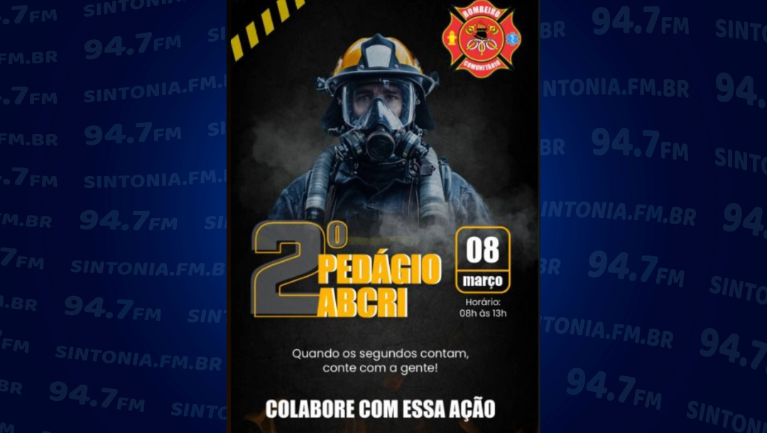 Bombeiros Comunitários de Ituporanga realizam pedágio no sábado (08)