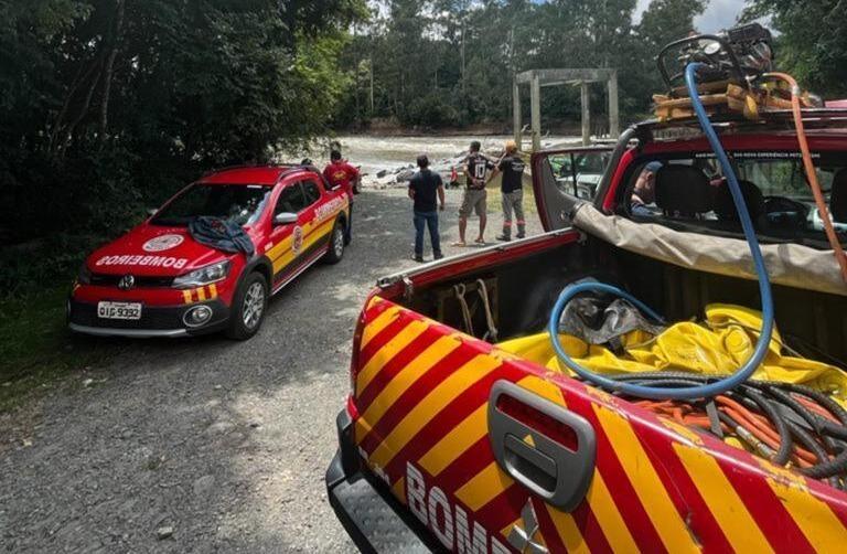 Bombeiros localizam corpo de idoso desaparecido em Otacílio Costa 