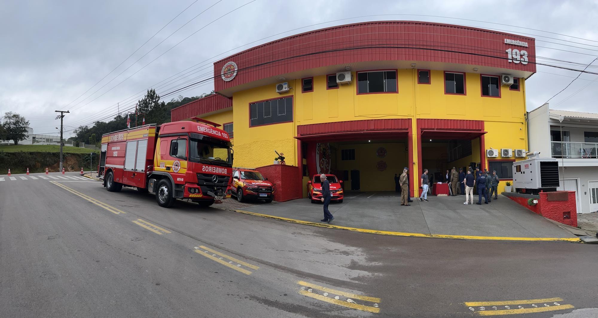 Bombeiros salvam bebê de dois meses com vias respiratórias obstruídas em Ituporanga