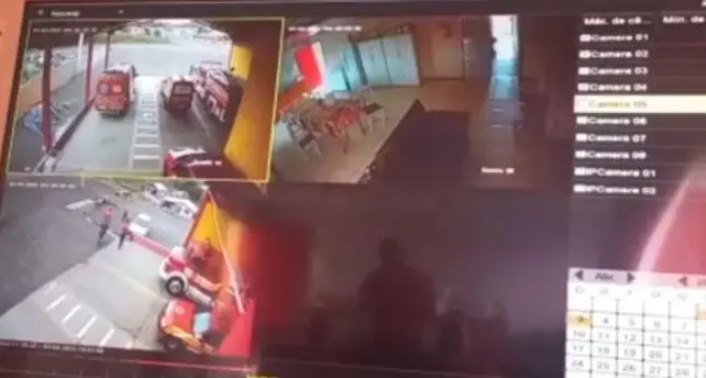 Bombeiros socorrem criança de dois anos engasgada com bala em Santa Catarina