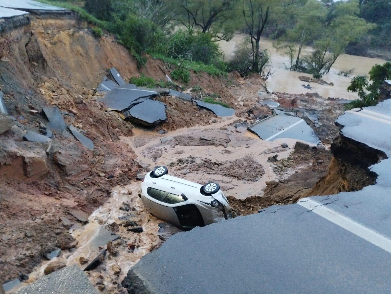 BR-470 em Rio do Sul deverá ficar fechada por pelo menos sete dias