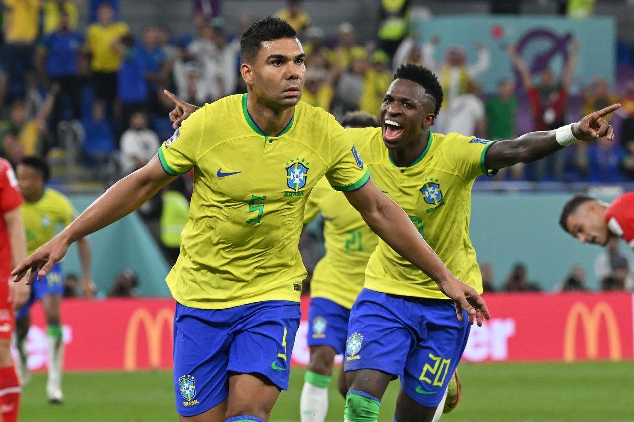 Brasil vence a Suíça e garante vaga nas oitavas da Copa do Mundo