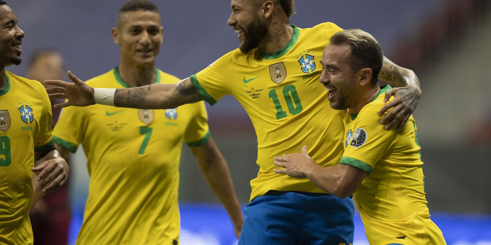 Brasil vence a Venezuela com facilidade em estreia na Copa América