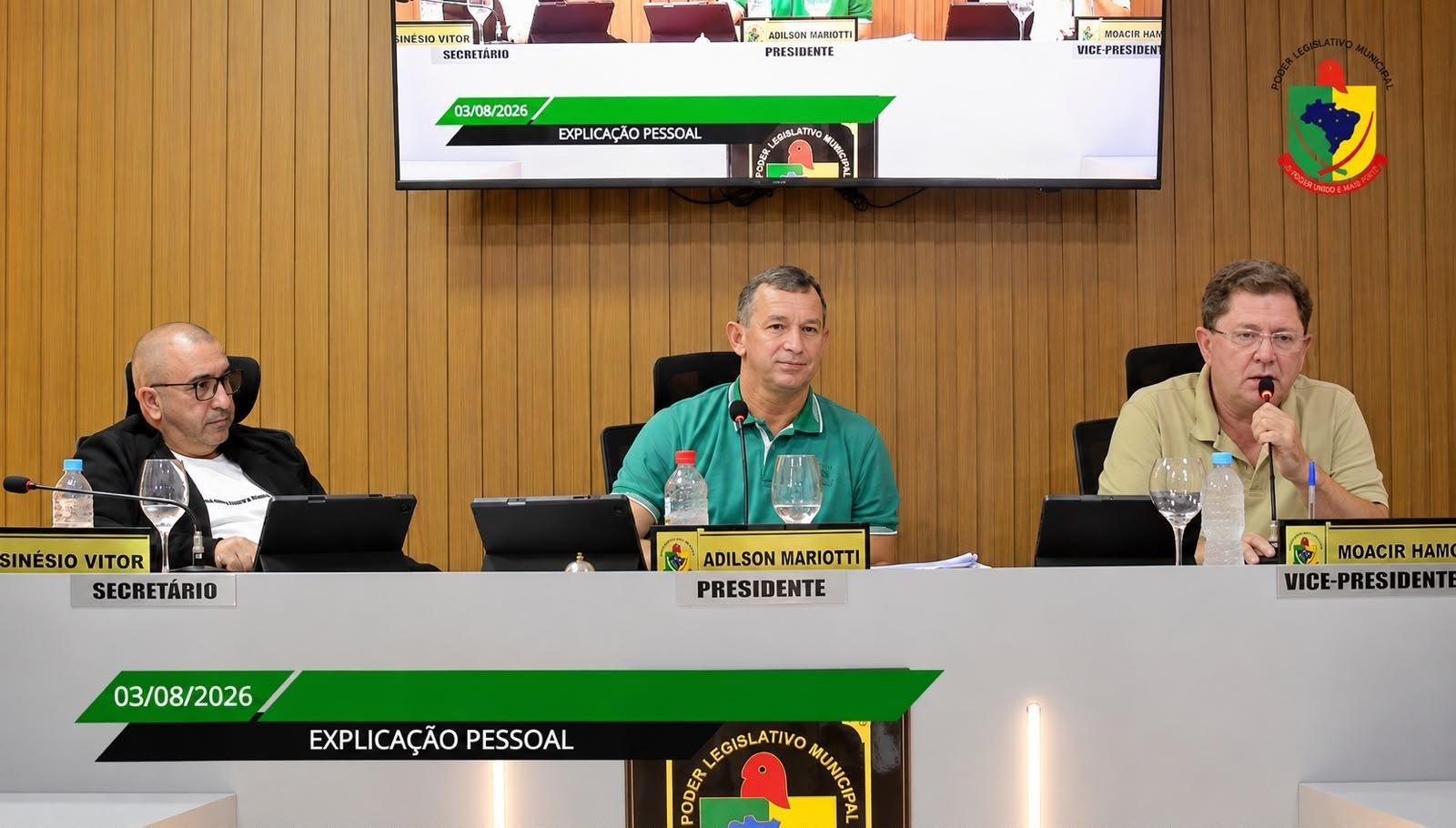 Câmara de Alfredo Wagner elege Mesa Diretora para comandar trabalhos até dezembro