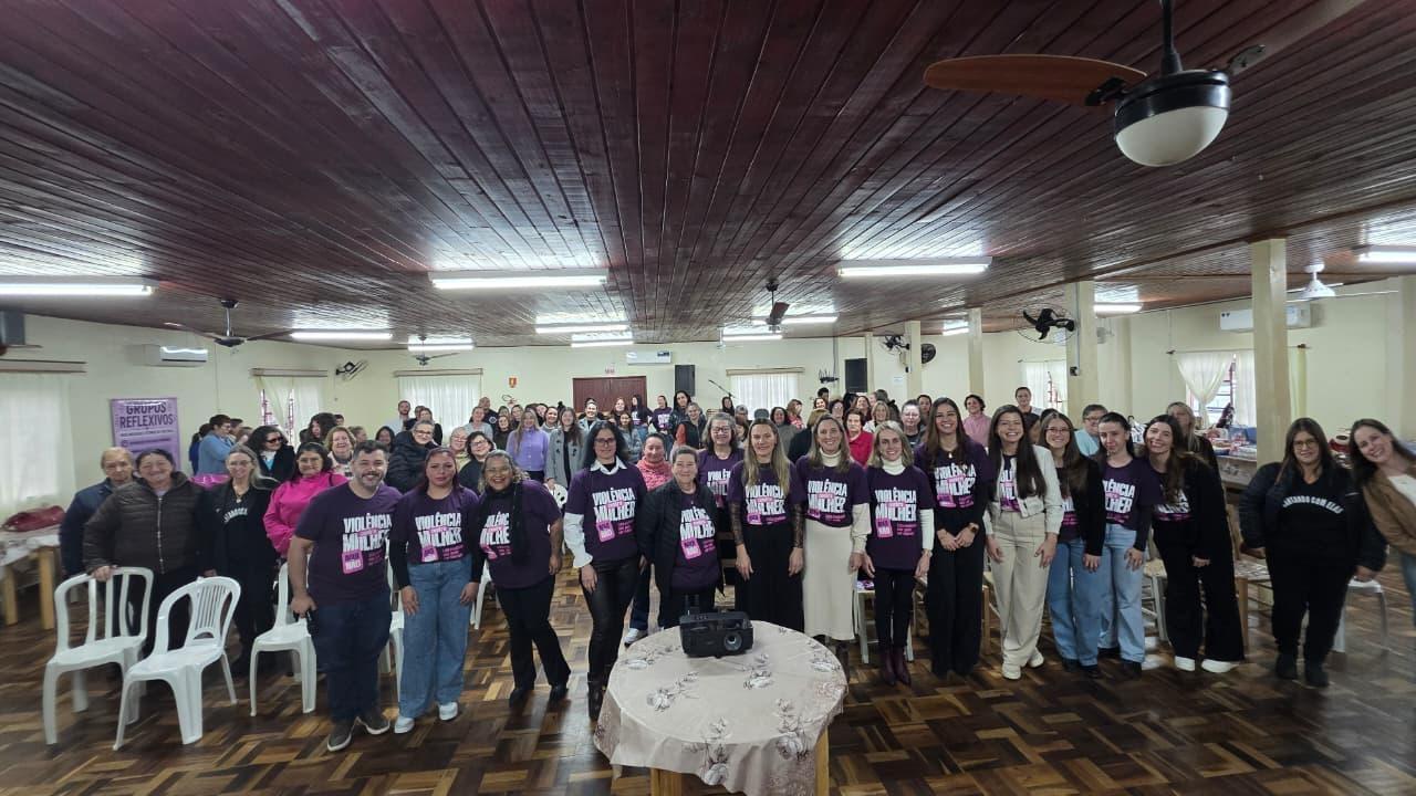 Campanha “Aqui Não” reúne 100 mulheres contra a violência em Bom Retiro