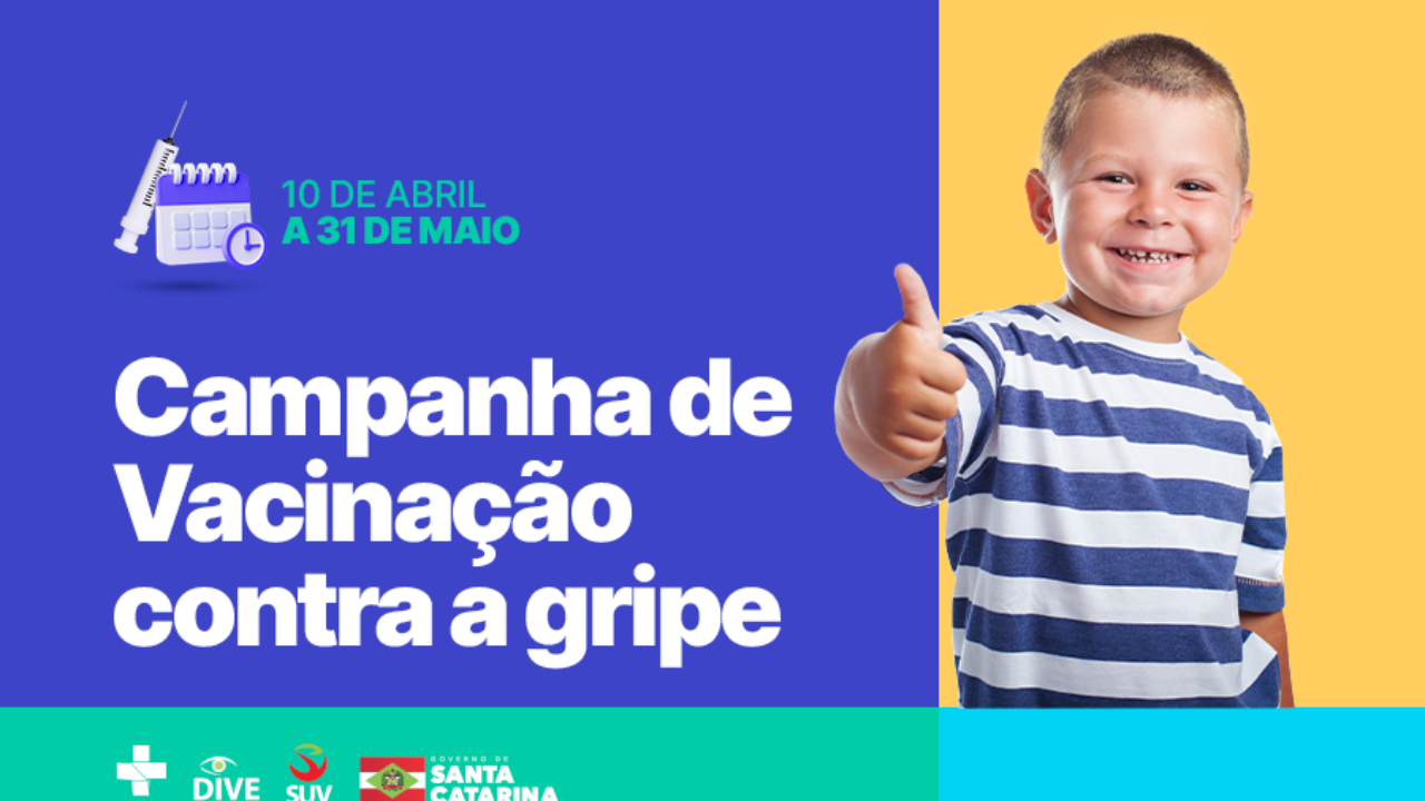 Campanha da vacinação contra a gripe já iniciou em todo o Brasil e segue até 31 de maio