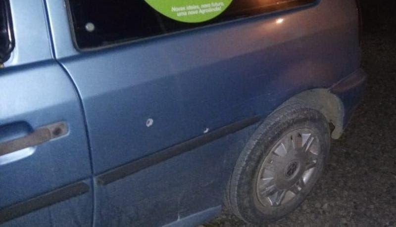 Carro de candidato a prefeito de Agrolândia é alvo de tiros