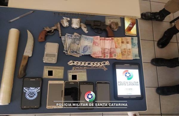 Casal é preso por tráfico de drogas em Ituporanga