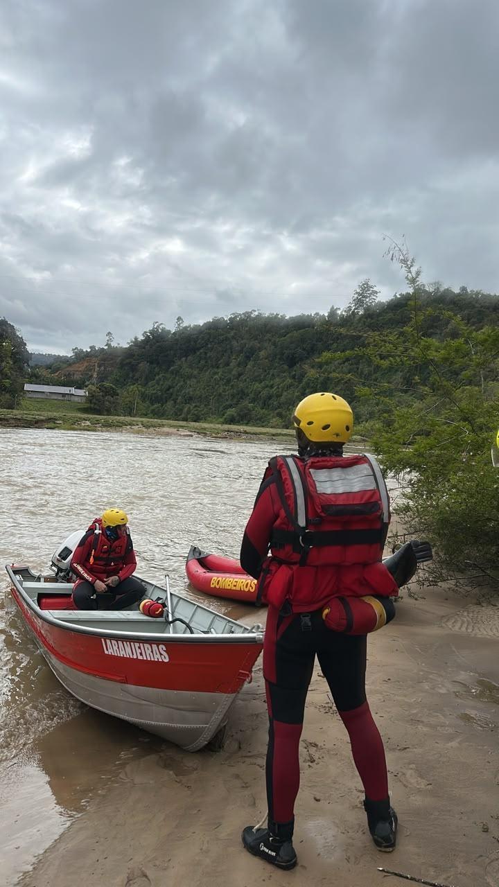 CBMSC retoma buscas por criança desaparecida em Ituporanga nesta segunda-feira