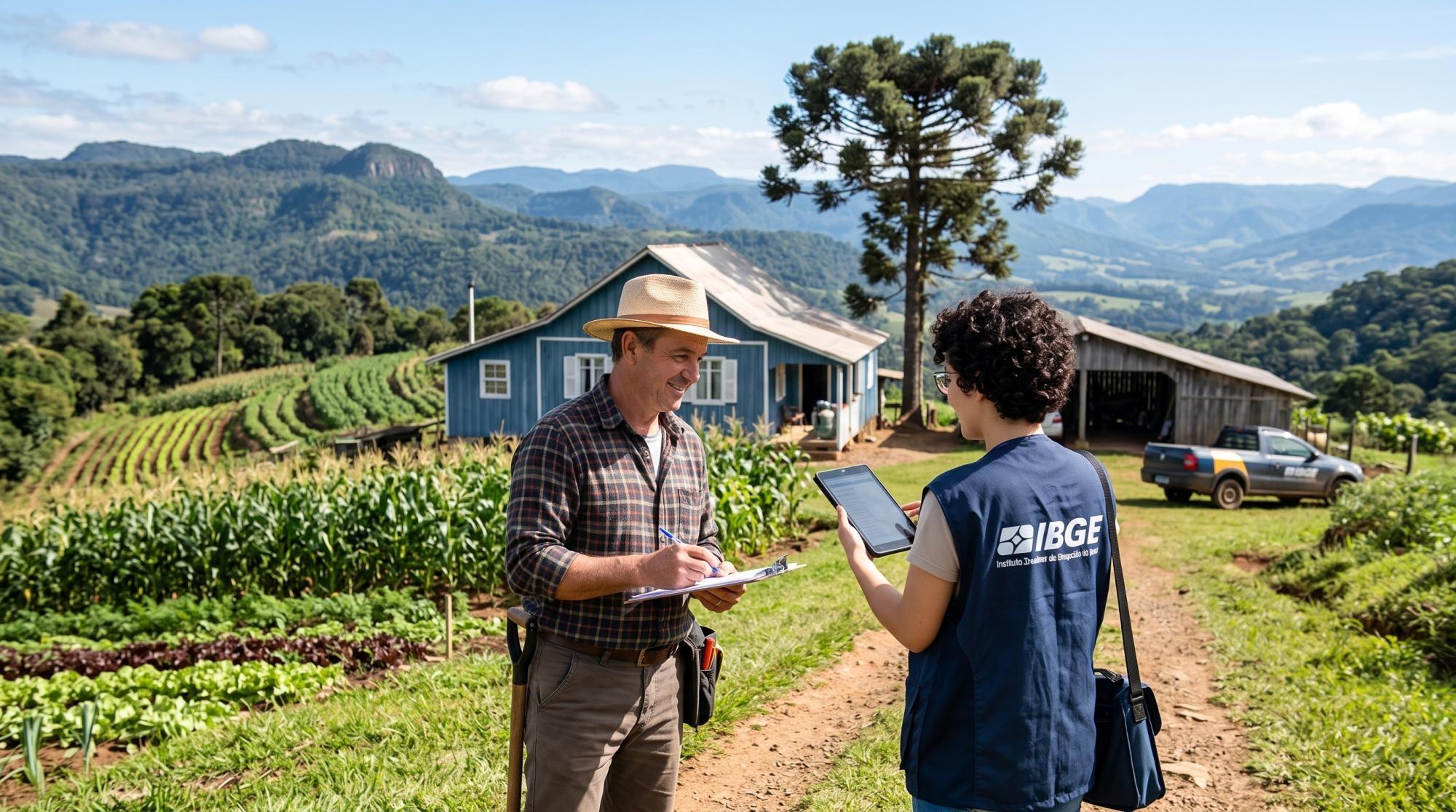 Censo Agropecuário vai visitar todos os estabelecimentos agropecuários de SC