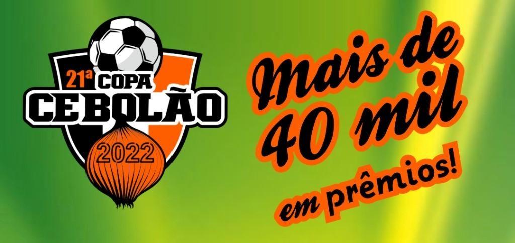 21ª Copa Cebolão deve contar com 140 equipes