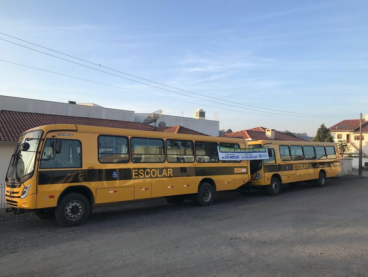 Cerca de R$ 1 milhão são investidos na renovação da frota escolar em Imbuia
