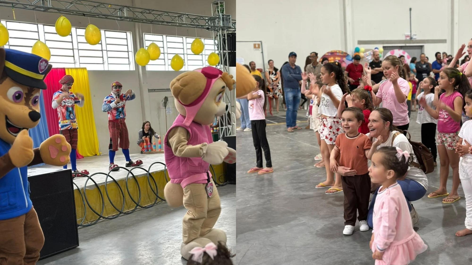 Chapadão do Lageado promoveu festa do Dia das Crianças e homenageou educadores da rede pública