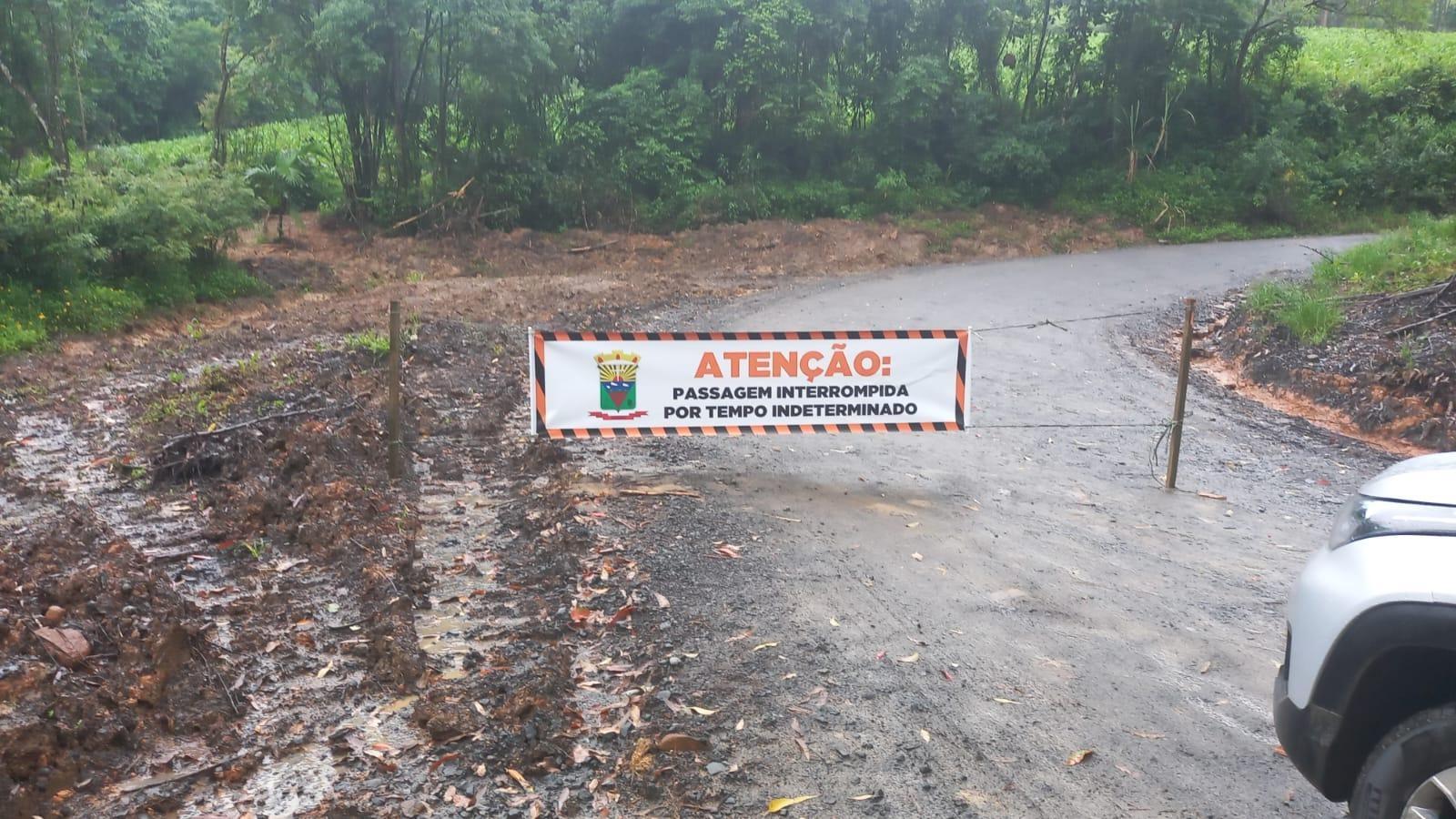 Chuva das últimas horas resulta em mais prejuízos ao município de Aurora