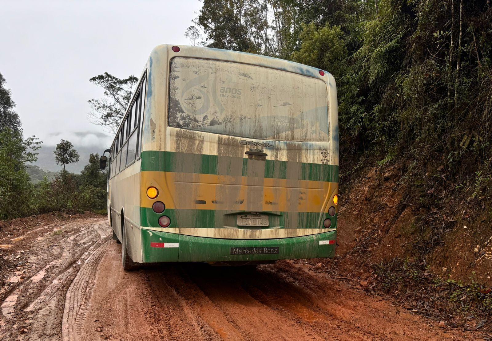 Chuvas intensas afetam estradas em Leoberto Leal e mobilizam Defesa Civil