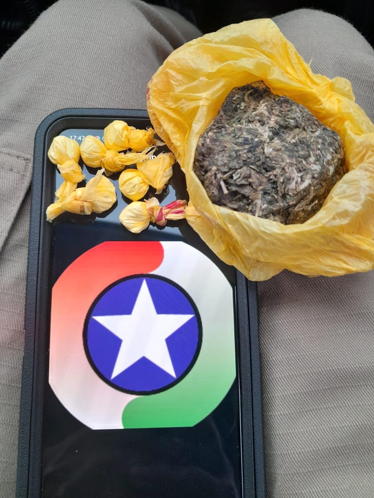 Ciclista é abordado pela Policia Militar com drogas em Ituporanga