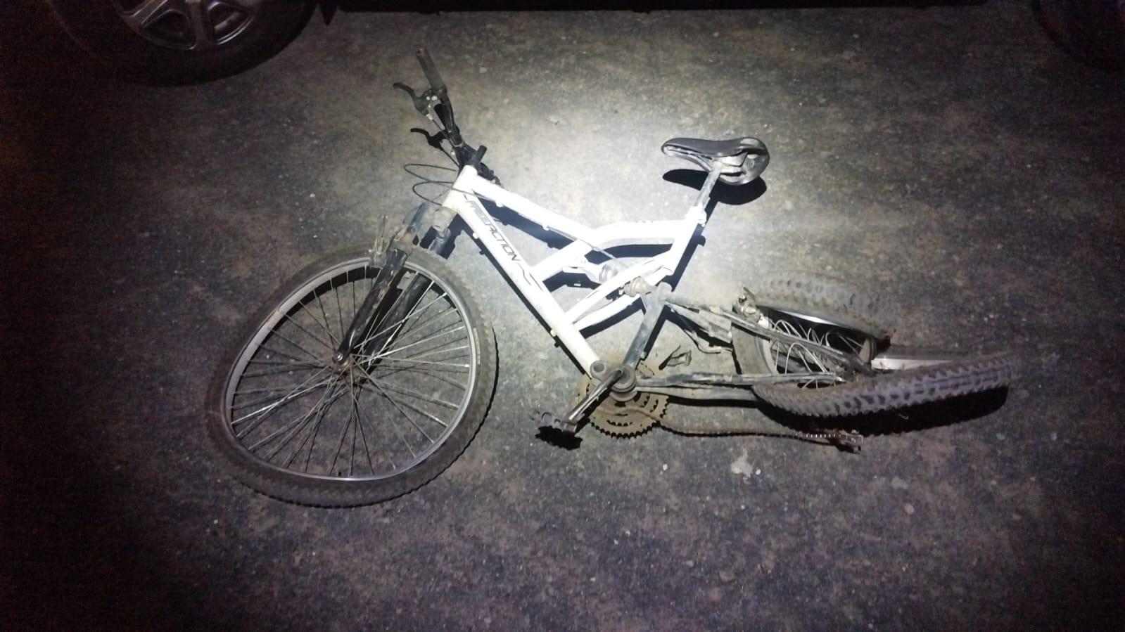 Ciclista é atropelado na SC-350 em Santa Tereza Aurora e motorista foge