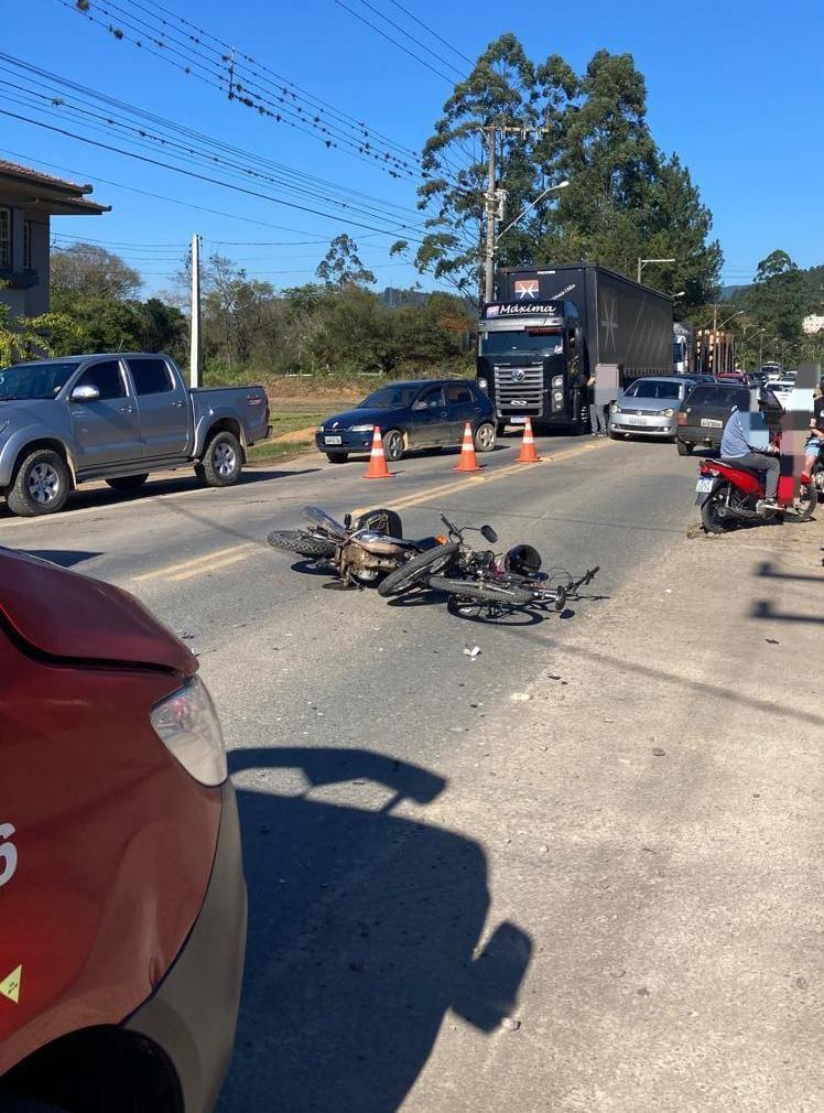 Ciclista morre em acidente no Alto Vale