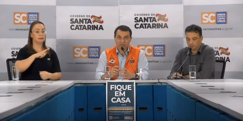 Com 235 casos confirmados de coronavírus em SC, Estado volta a discutir retomada das atividades