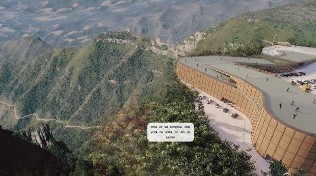 Complexo Turístico da Serra do Rio do Rastro terá bondinho, estação de ski e shopping 