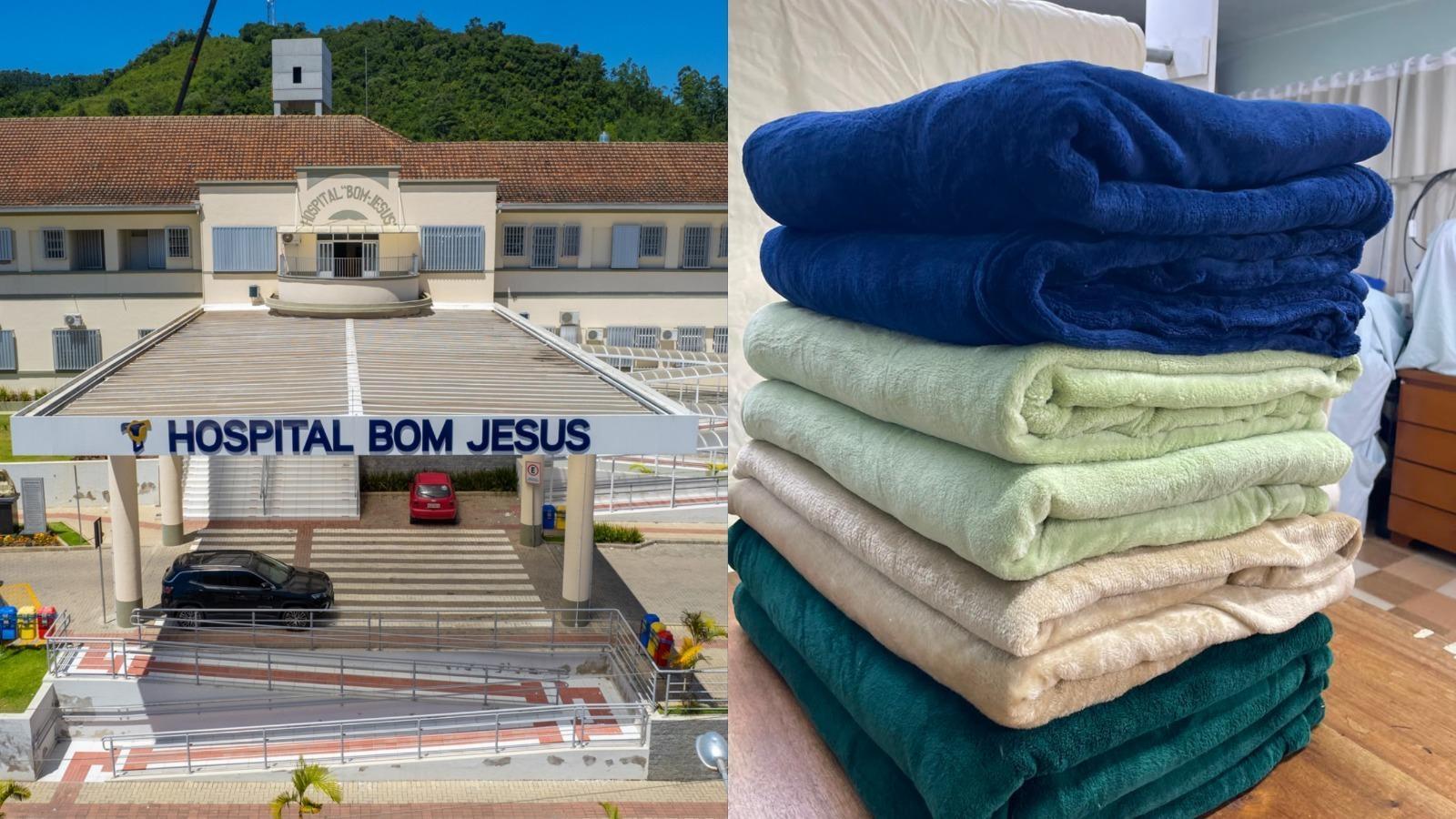 Comunidades luteranas arrecadam mantas para o Hospital Bom Jesus