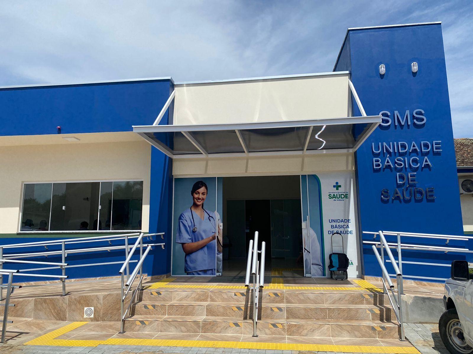 Concluída a ampliação e reforma da unidade básica de saúde no centro de Imbuia