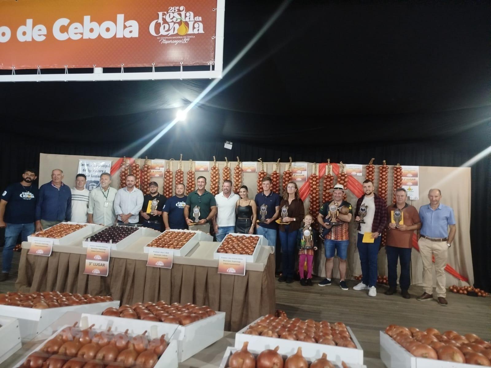 Concurso da cebola distribui mais de R$ 16 mil; Confira quem foram os vencedores