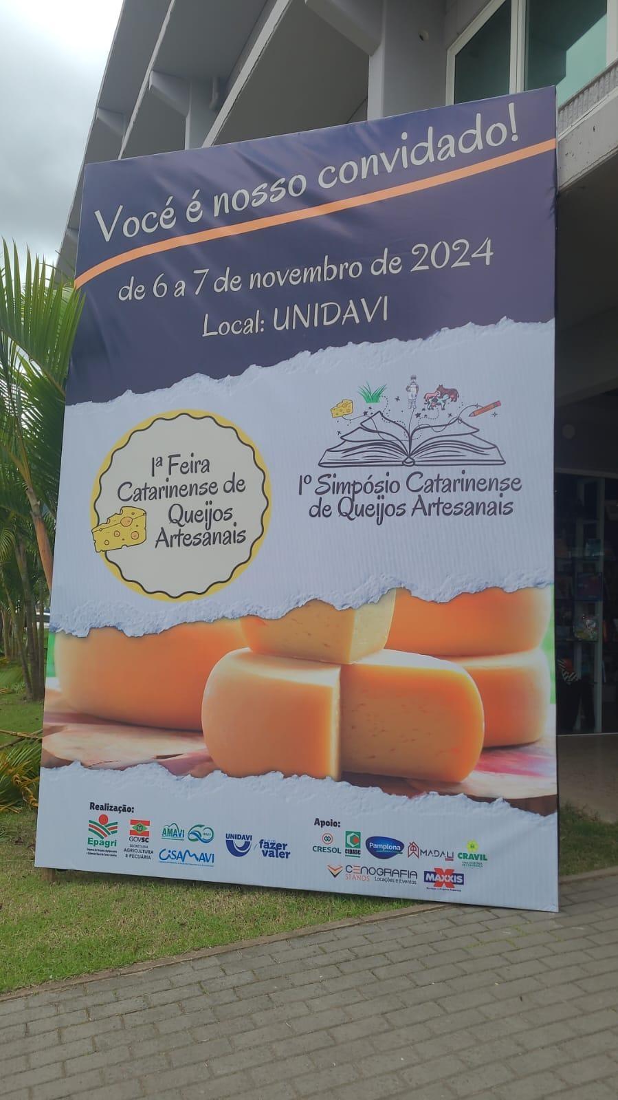 Concurso em Rio do Sul vai escolher os melhores queijos artesanais de Santa Catarina