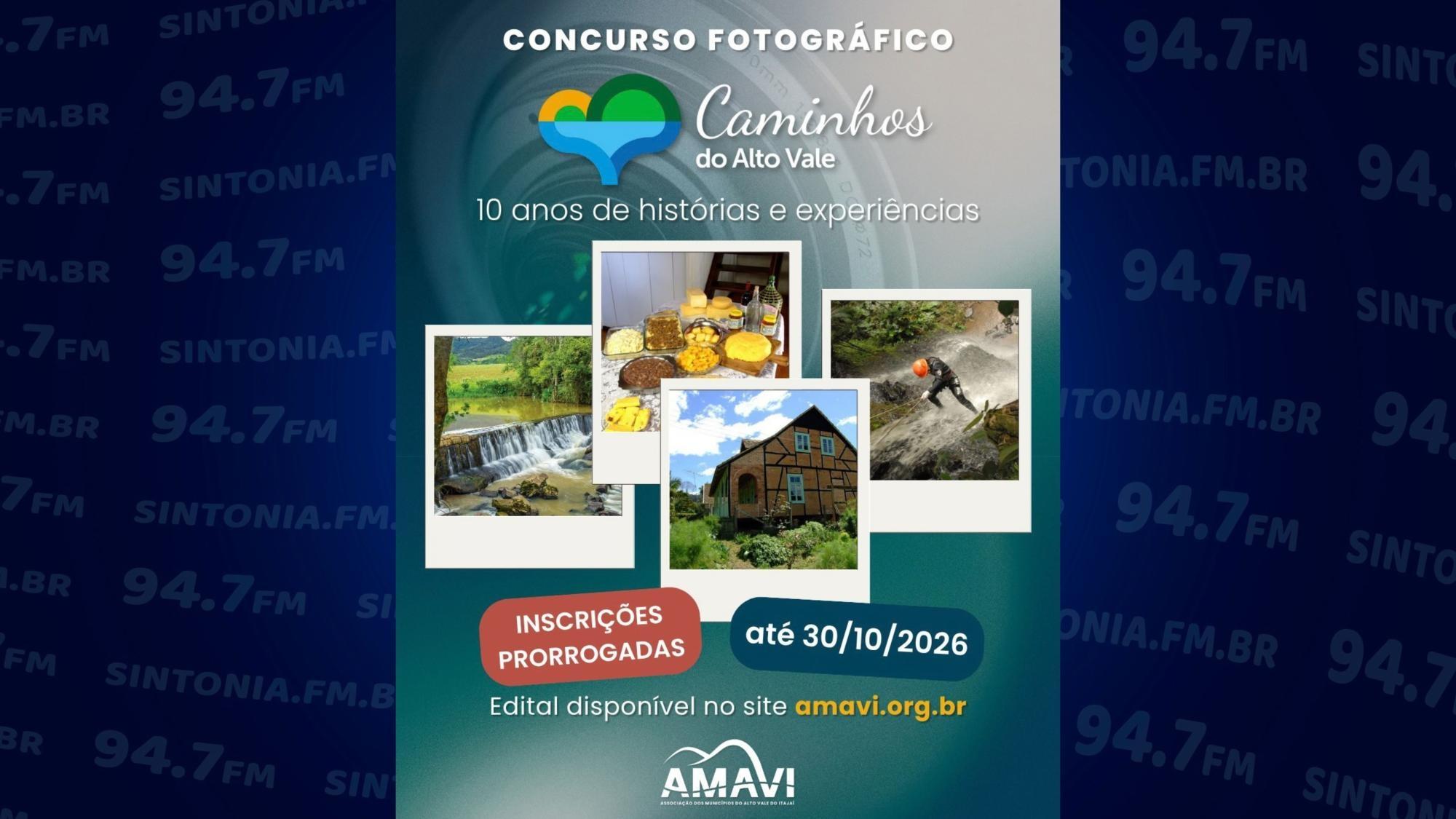 Concurso fotográfico vai retratar atrativos do Alto Vale