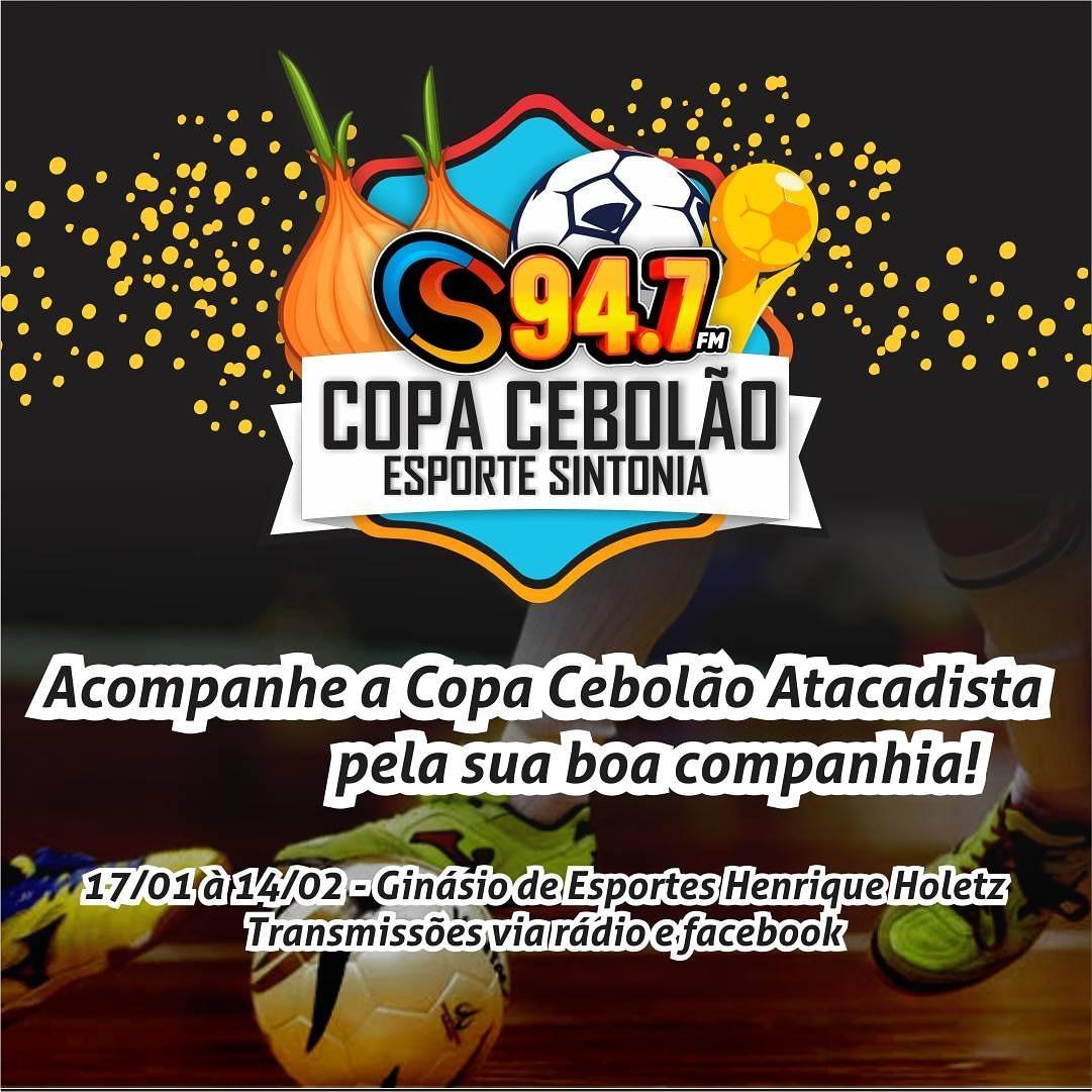 Copa cebolão 2020 terá 16 equipes na categoria livre